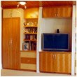 Cherry & Birch TV Wall Unit