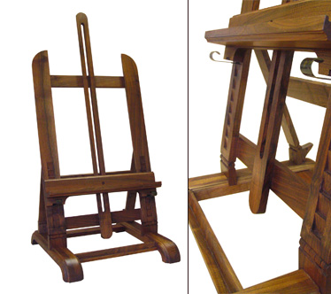 English Walnut Easel