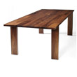 Frameless Walnut Table