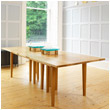 Oak tables in table