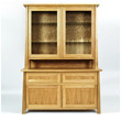 Tapered Oak Cupboards